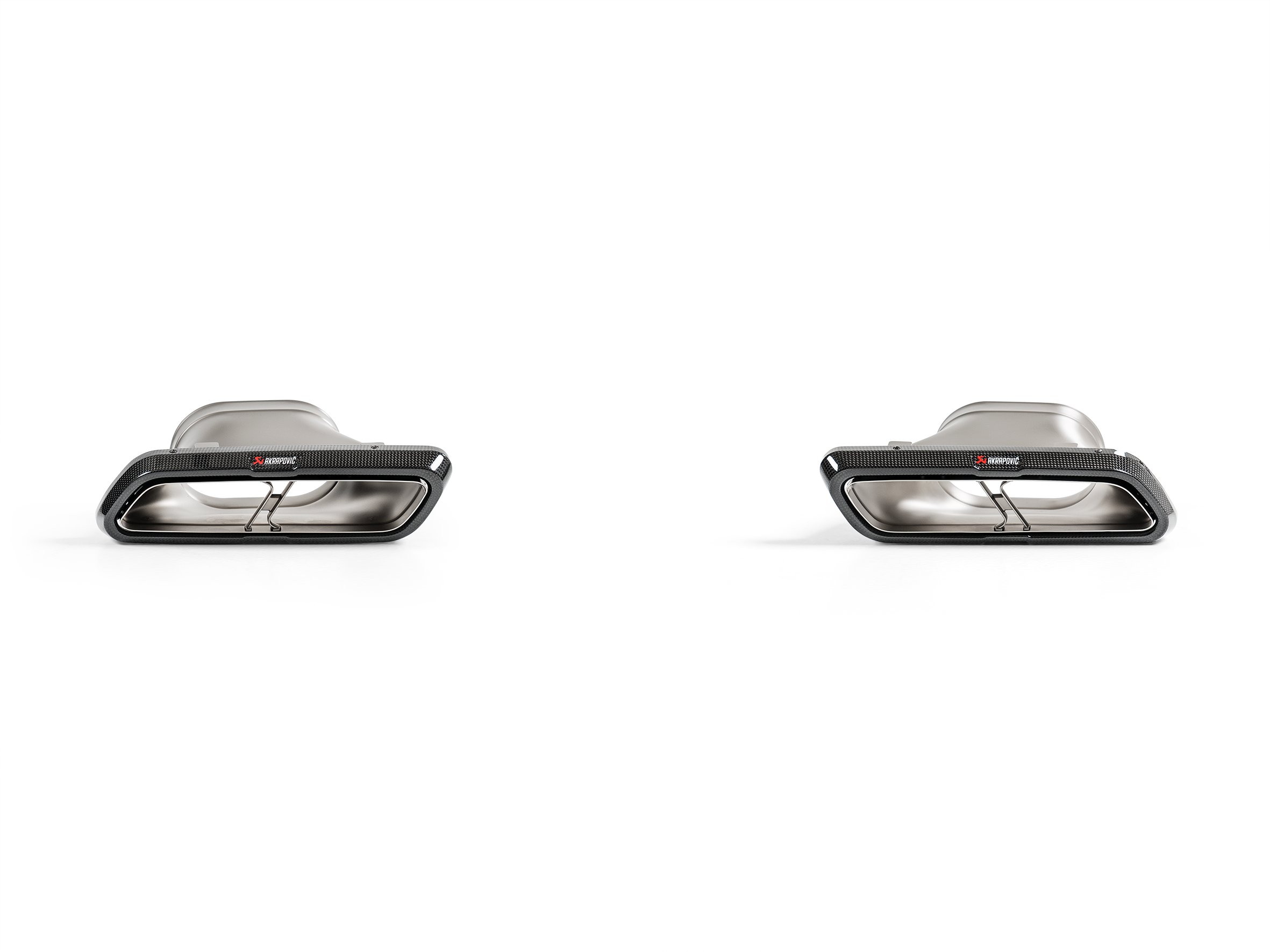 Tail pipe set (Carbon) - High Gloss