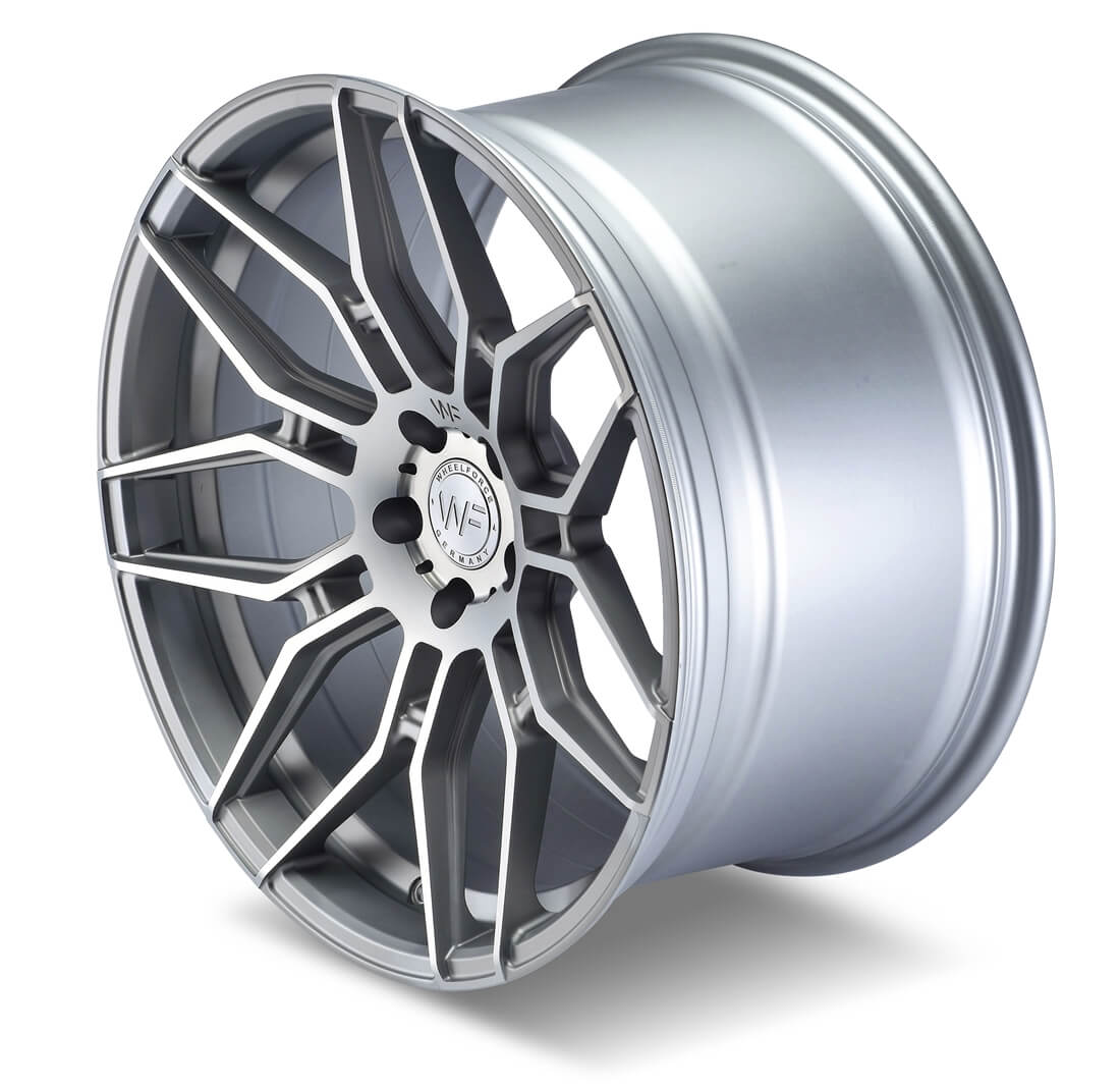 WF CF2-FF | FLOWFORGED FROZEN CRYSTAL SILVER 5X112 8,5x20 ET43