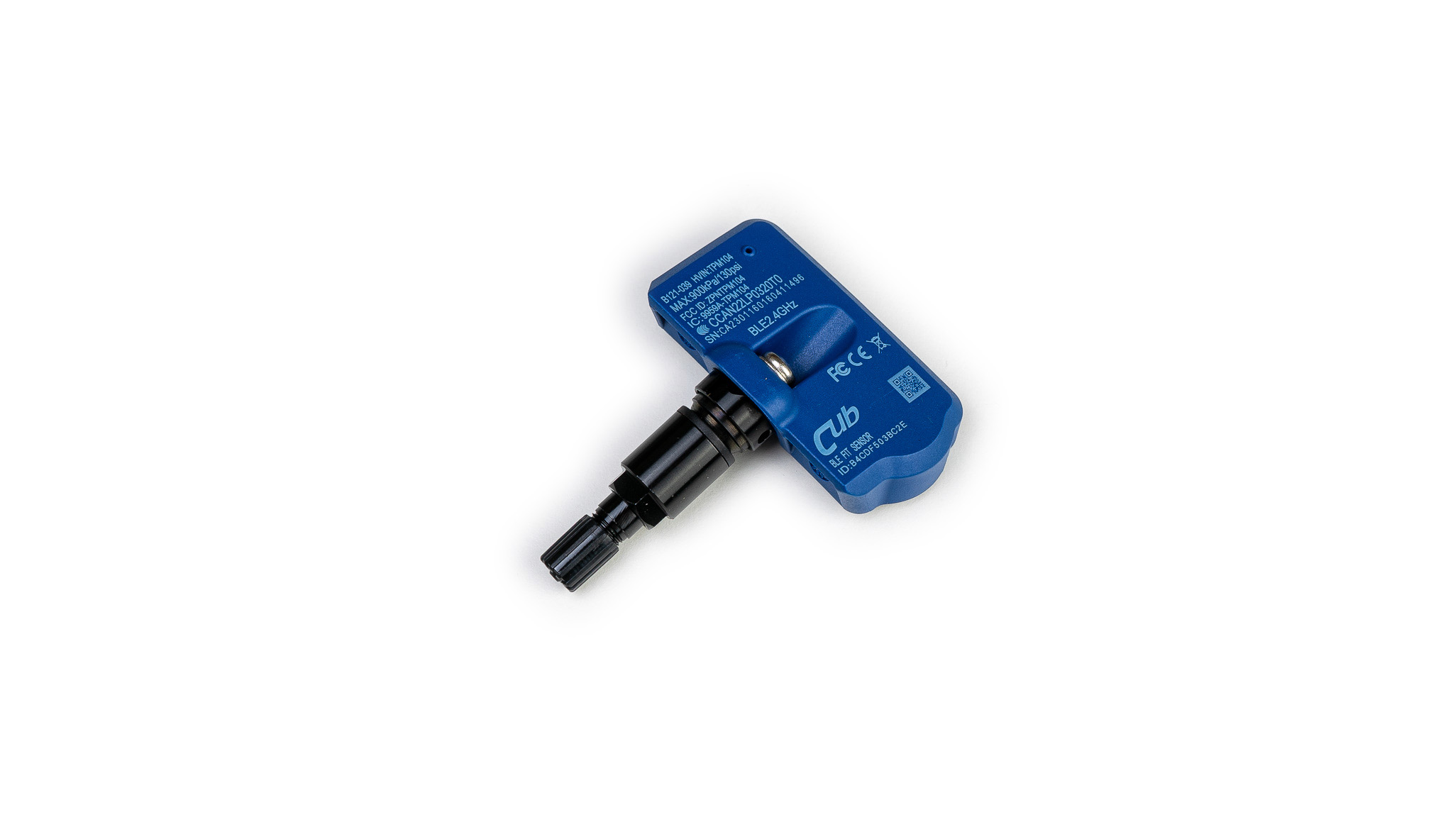 CUB BLE Reifendrucksensor Schwarz
