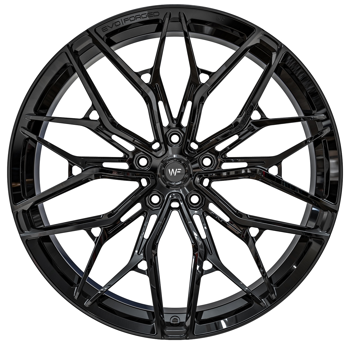 XHE.EVO | FORGED 11x23 ETX 5x130 | PIANO BLACK 