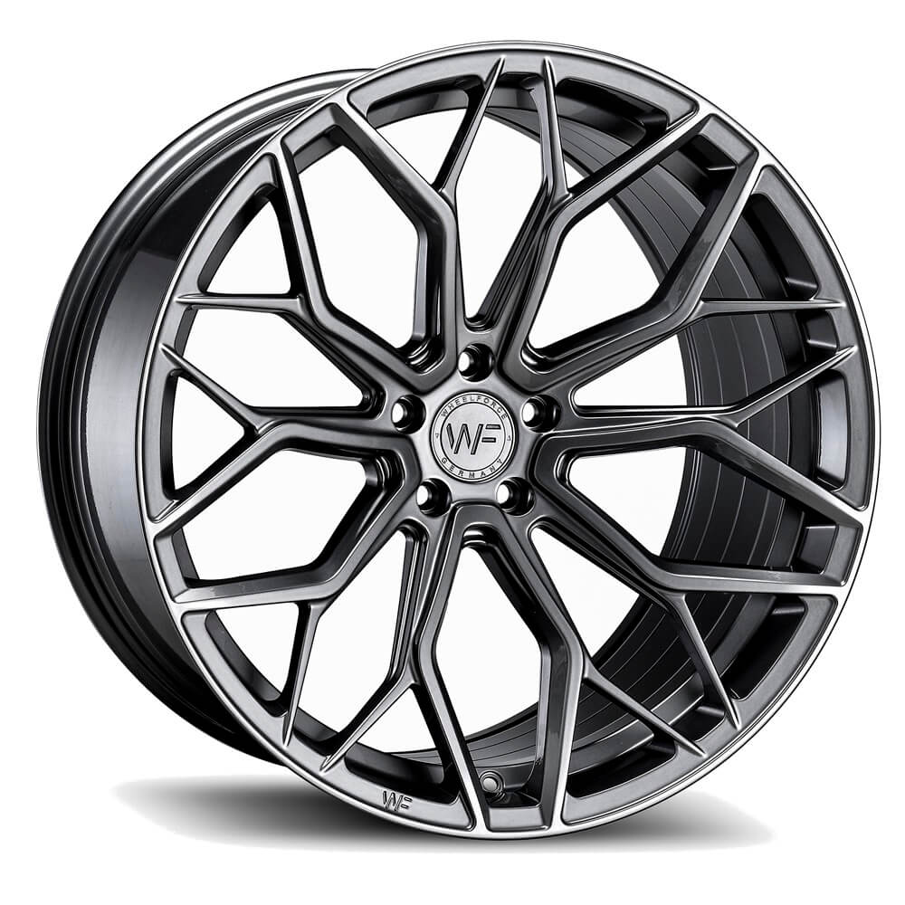 WF HE1-FF | FLOWFORGED + CNC GLOSS STEEL 5X112 9x21 ET25