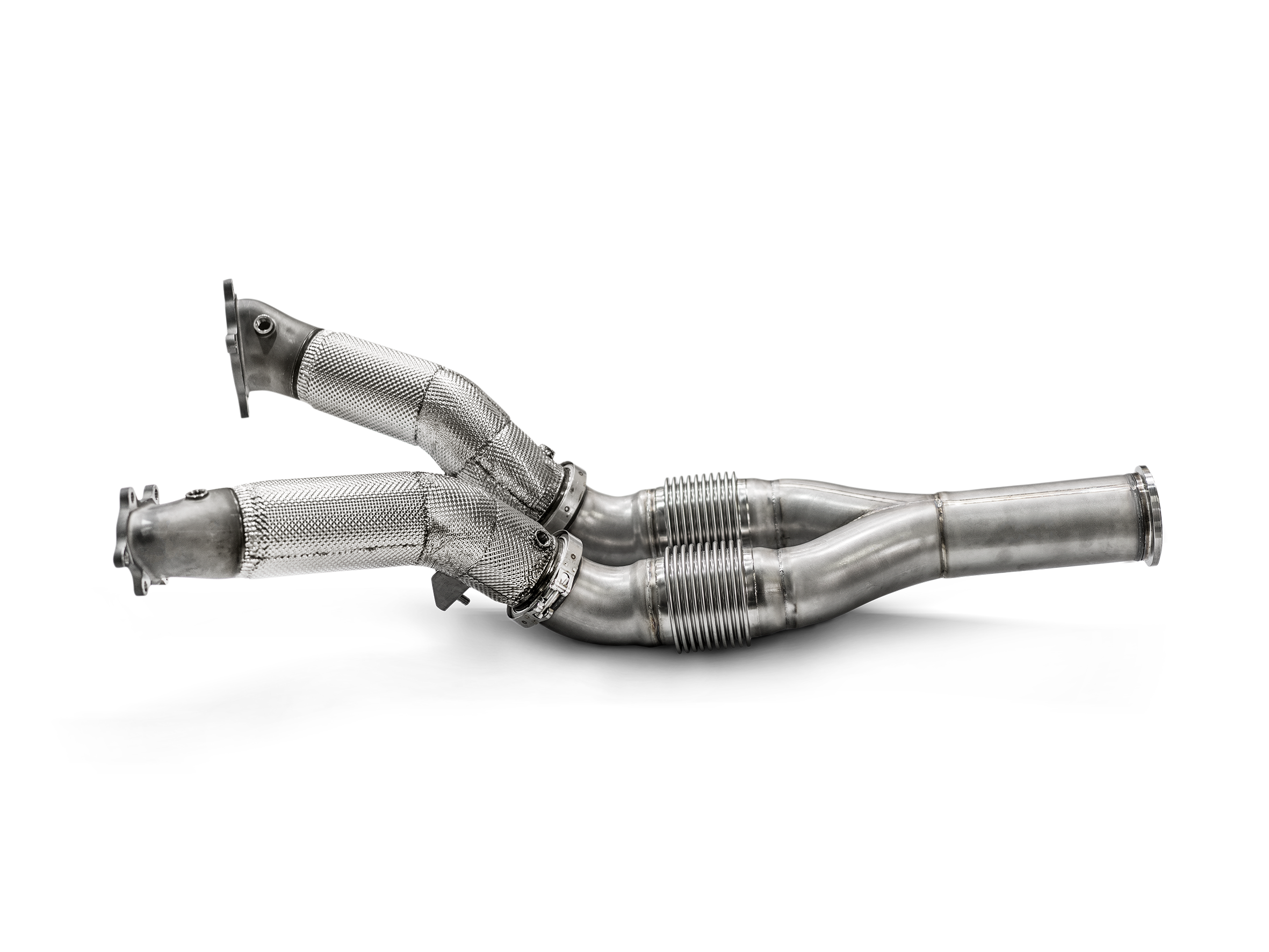 Downpipe / Link pipe set (SS) for stock turbochargers
