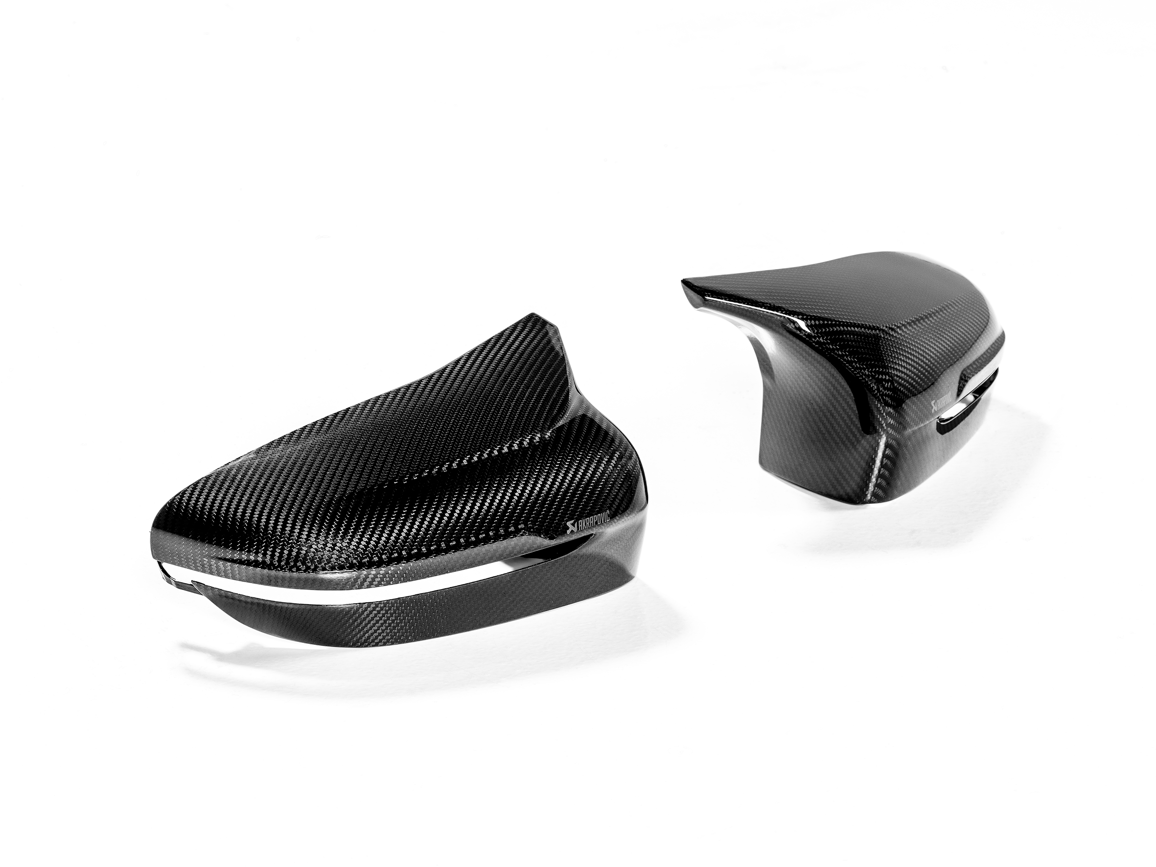 Carbon Fibre Mirror Cap Set - High Gloss