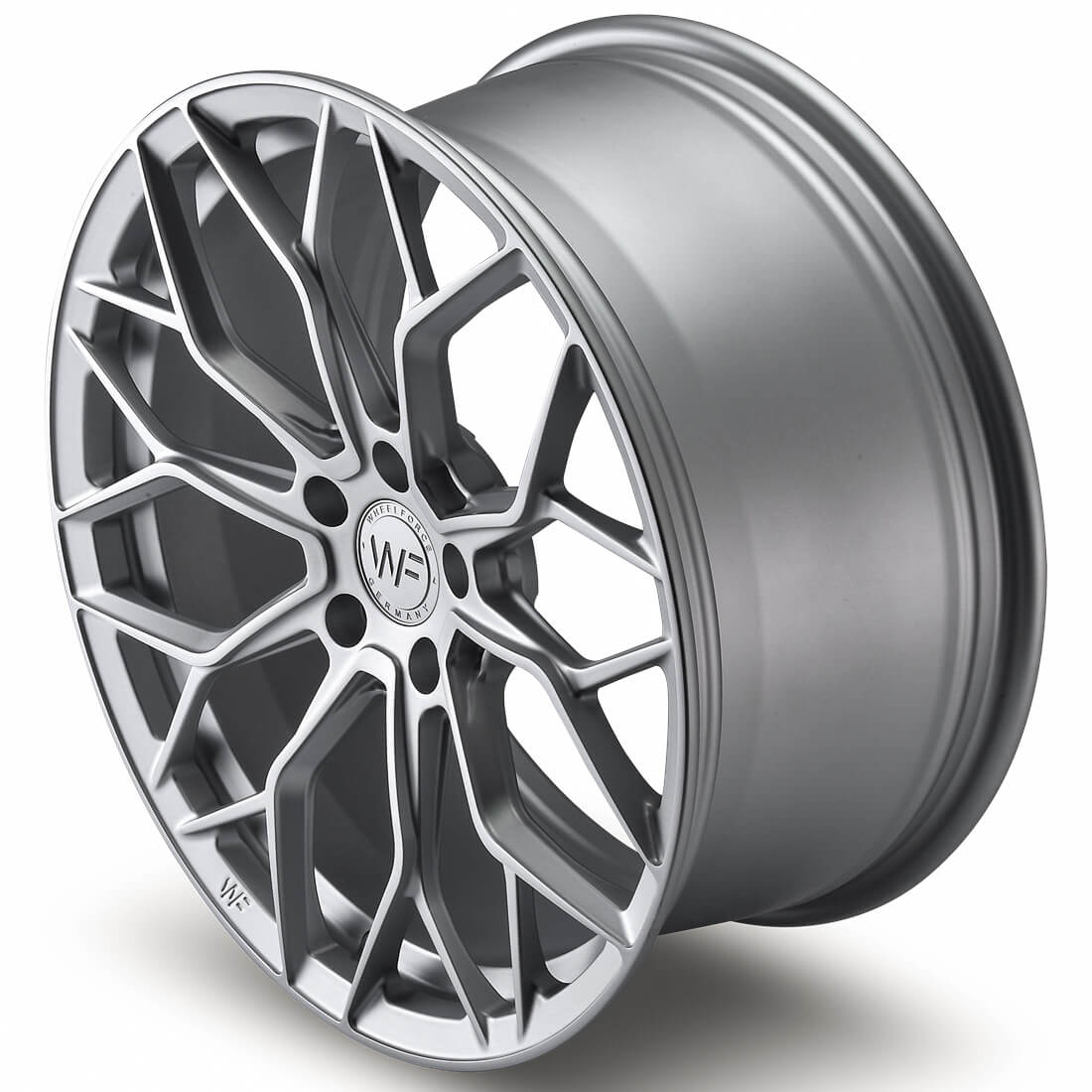 WF SL1-FF | FLOWFORGED FROZEN SILVER 5X112 8,5x19 ET41