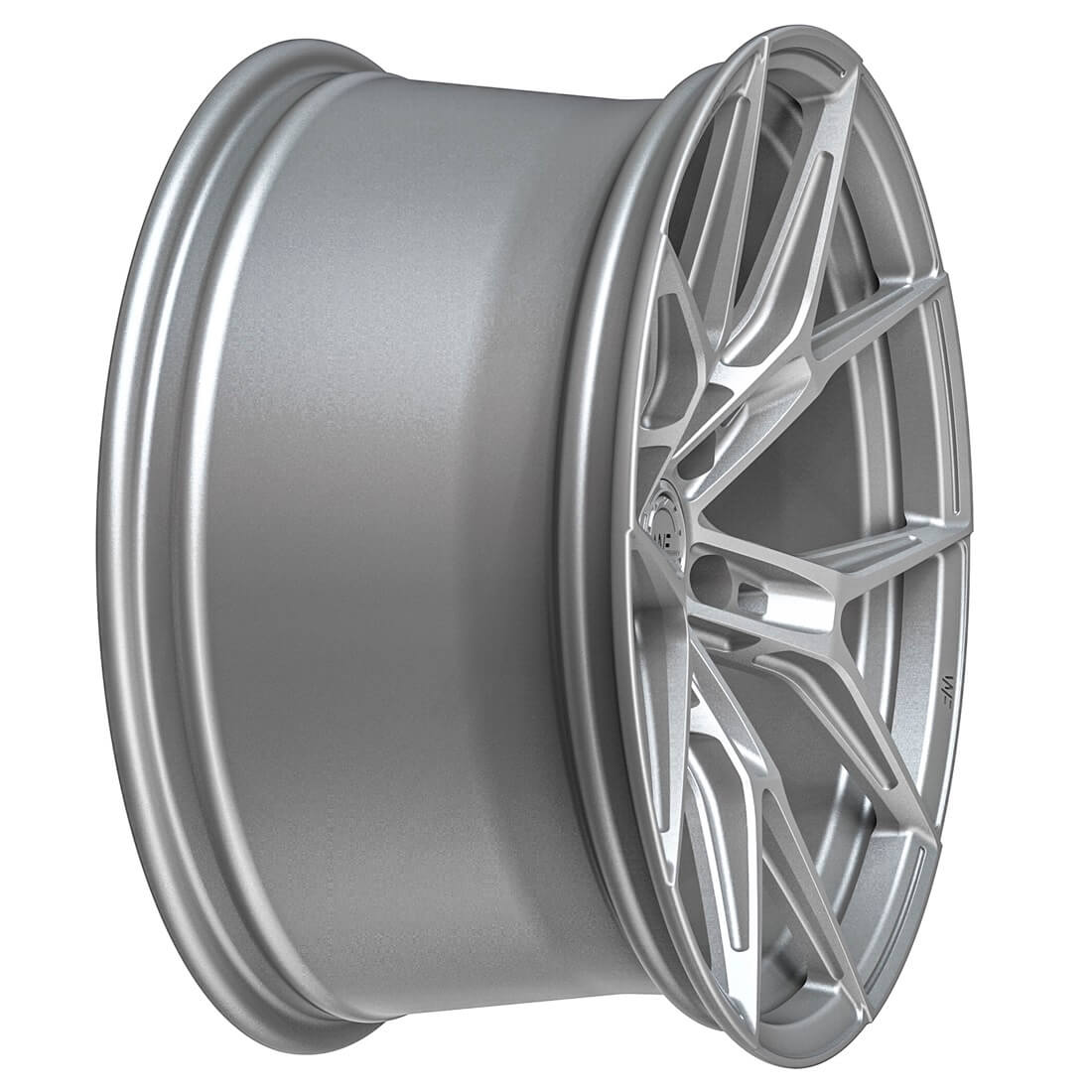 WF RACE.ONE | FORGED FROZEN SILVER 5X112 9x19 ET44