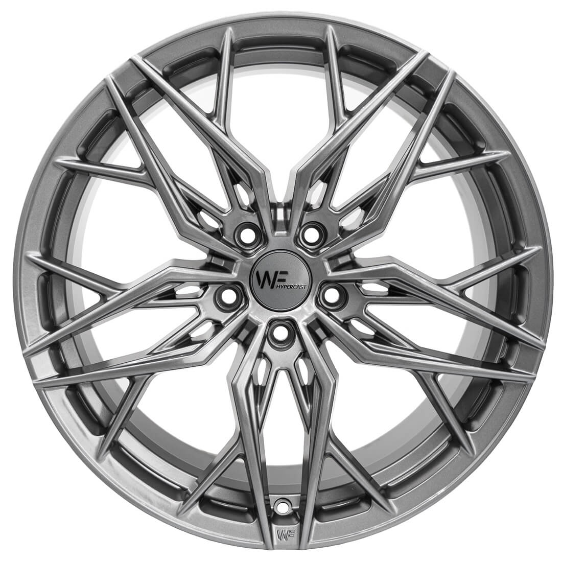 WF HYPERCAST | CASTING GLOSS TITANIUM 5X120 9,5x19 ET45