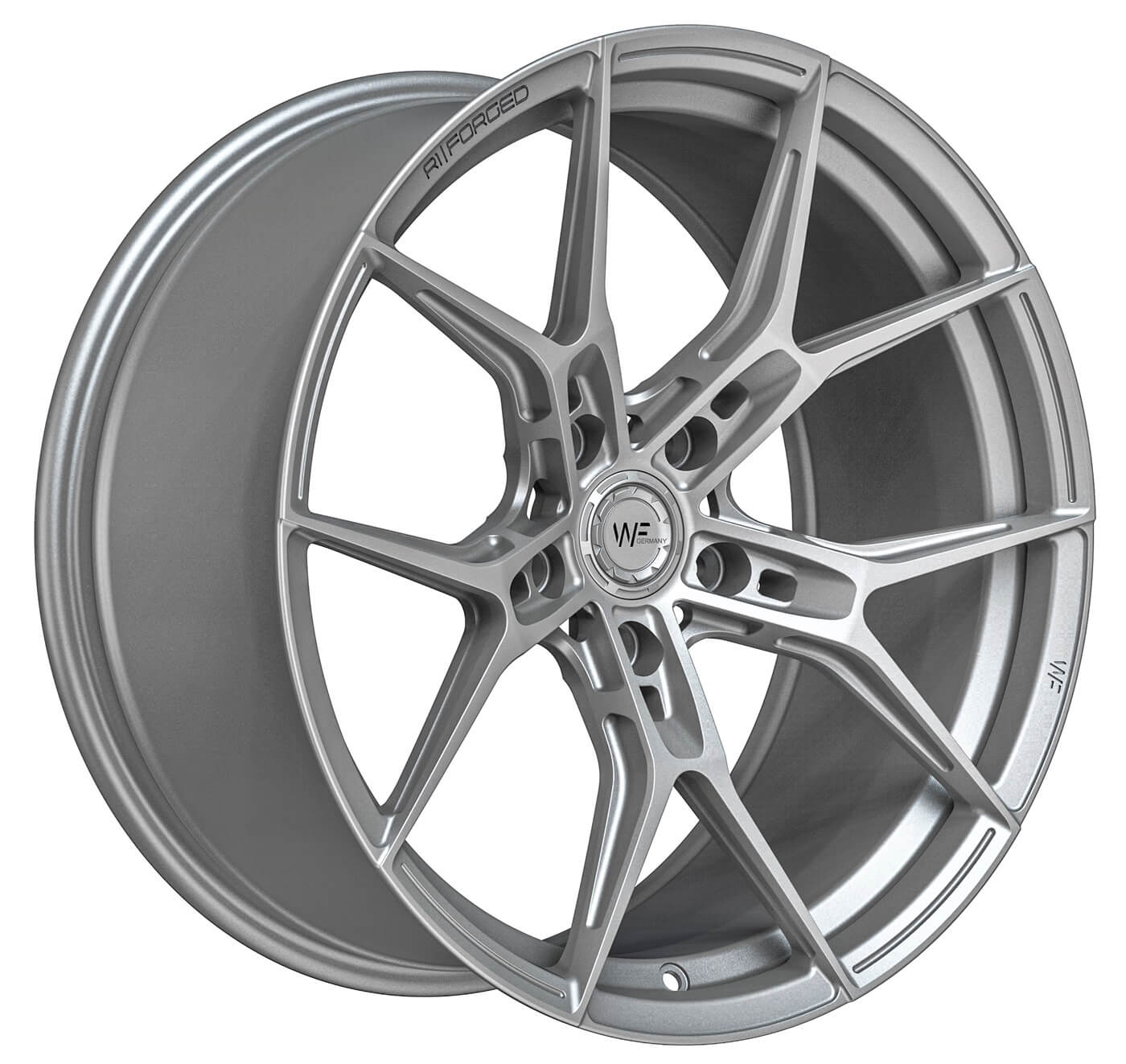 WF RACE.ONE | FORGED - FROZEN SILVER 9.0x19 ET44 5x112 FC - TTRS/RS3 Lim. Edition