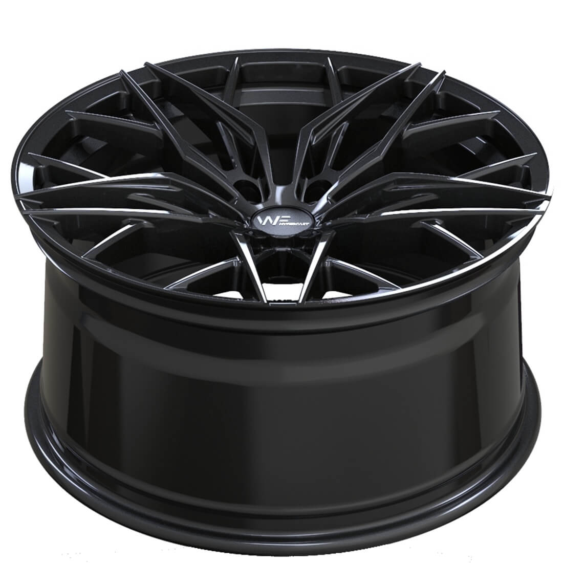 WF HYPERCAST | CASTING MATT BLACK 5X112 8,5x19 ET30