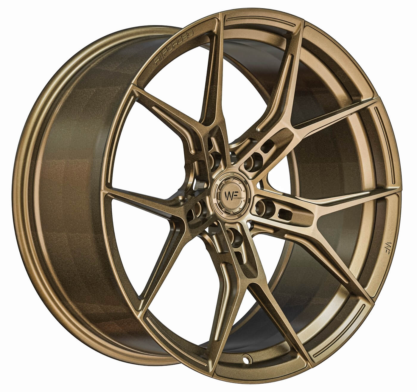 WF RACE.ONE | FORGED - SATIN BRONZE MATTE 11.0x22 5x112 XDC - RS EDITION