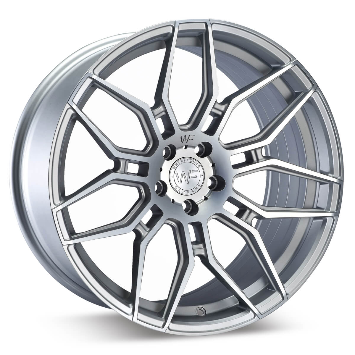 WF CF2-FF | FLOWFORGED FROZEN CRYSTAL SILVER 5X112 9,5x20 ET25