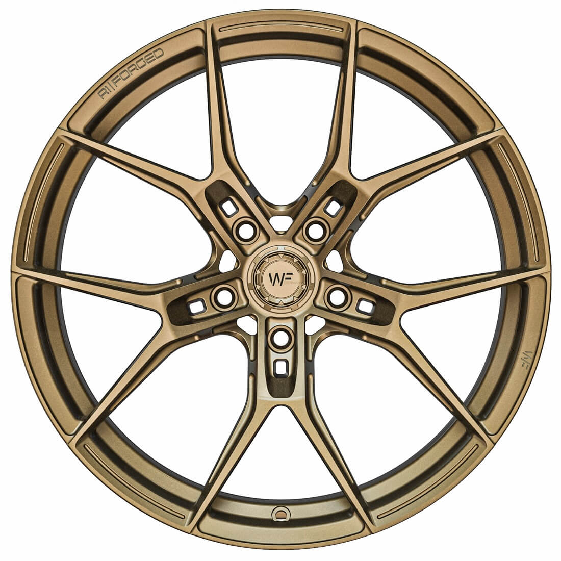 WF RACE.ONE | FORGED - SATIN BRONZE MATTE 11.0x22 5x112 XDC - RS EDITION