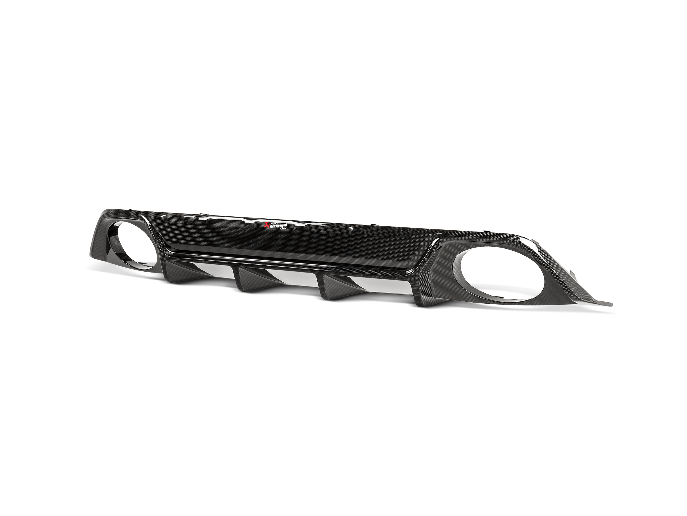 Rear Carbon Fiber Diffuser - High Gloss