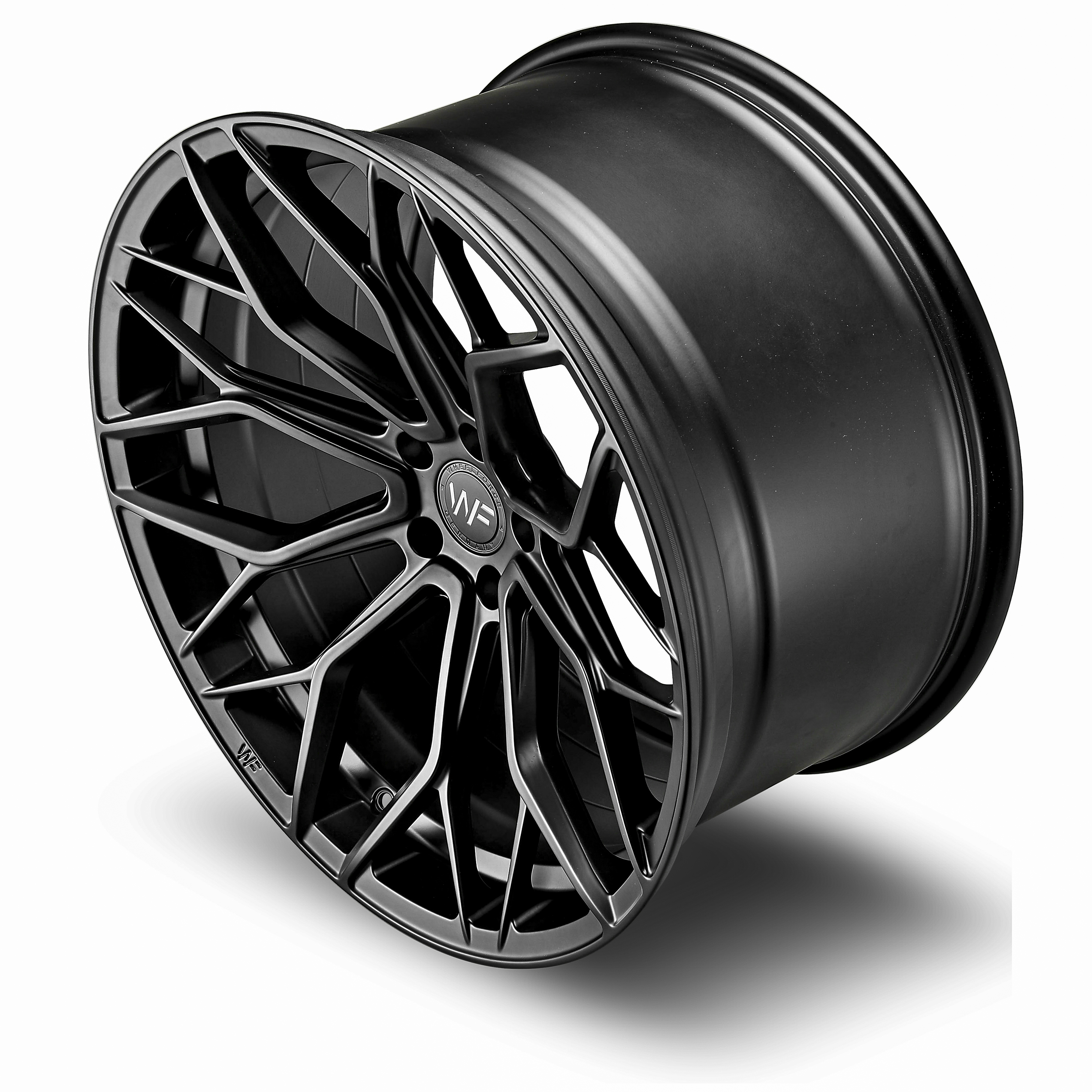 WF HE1-FF | FLOWFORGED + CNC DEEP BLACK 5X112 10x21 ET22