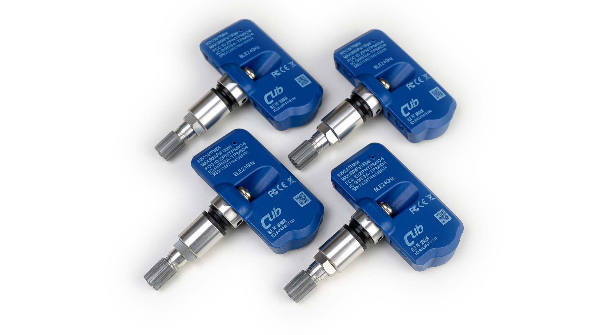CUB BLE Reifendrucksensor Silber