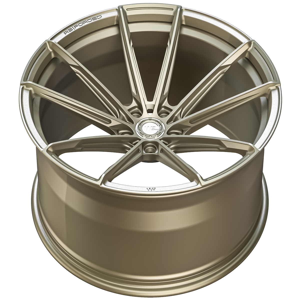 WF RACE.THREE | FORGED LIGHT GOLD 5X112 10,5x20 ET12