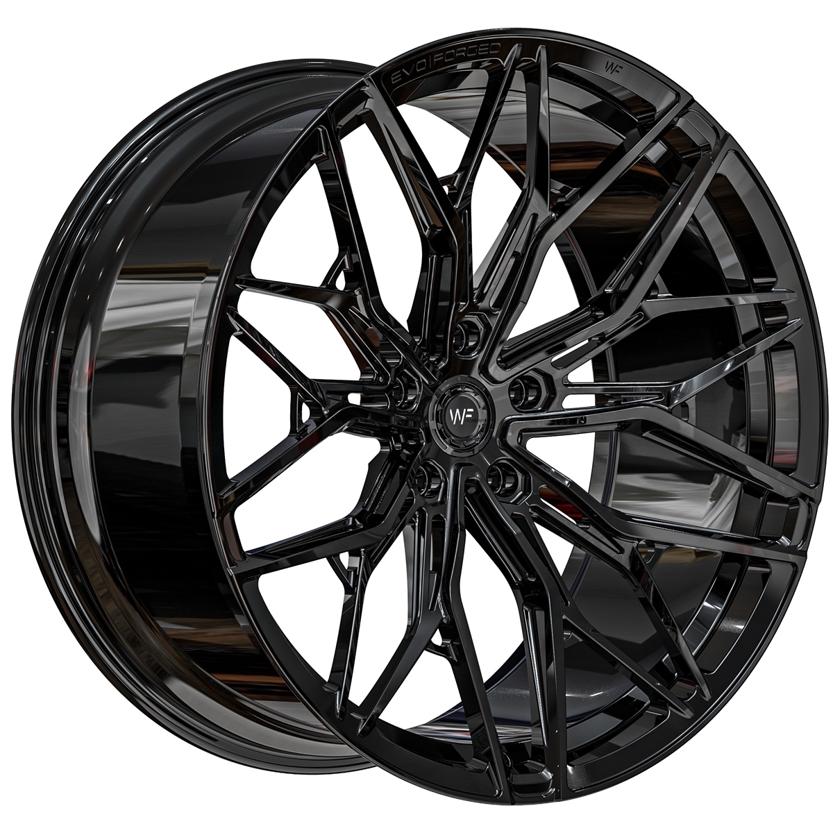 XHE.EVO | FORGED 11x23 ETX 5x130 | PIANO BLACK 