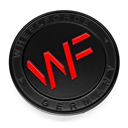 WF Cap / DEEP BLACK + RED