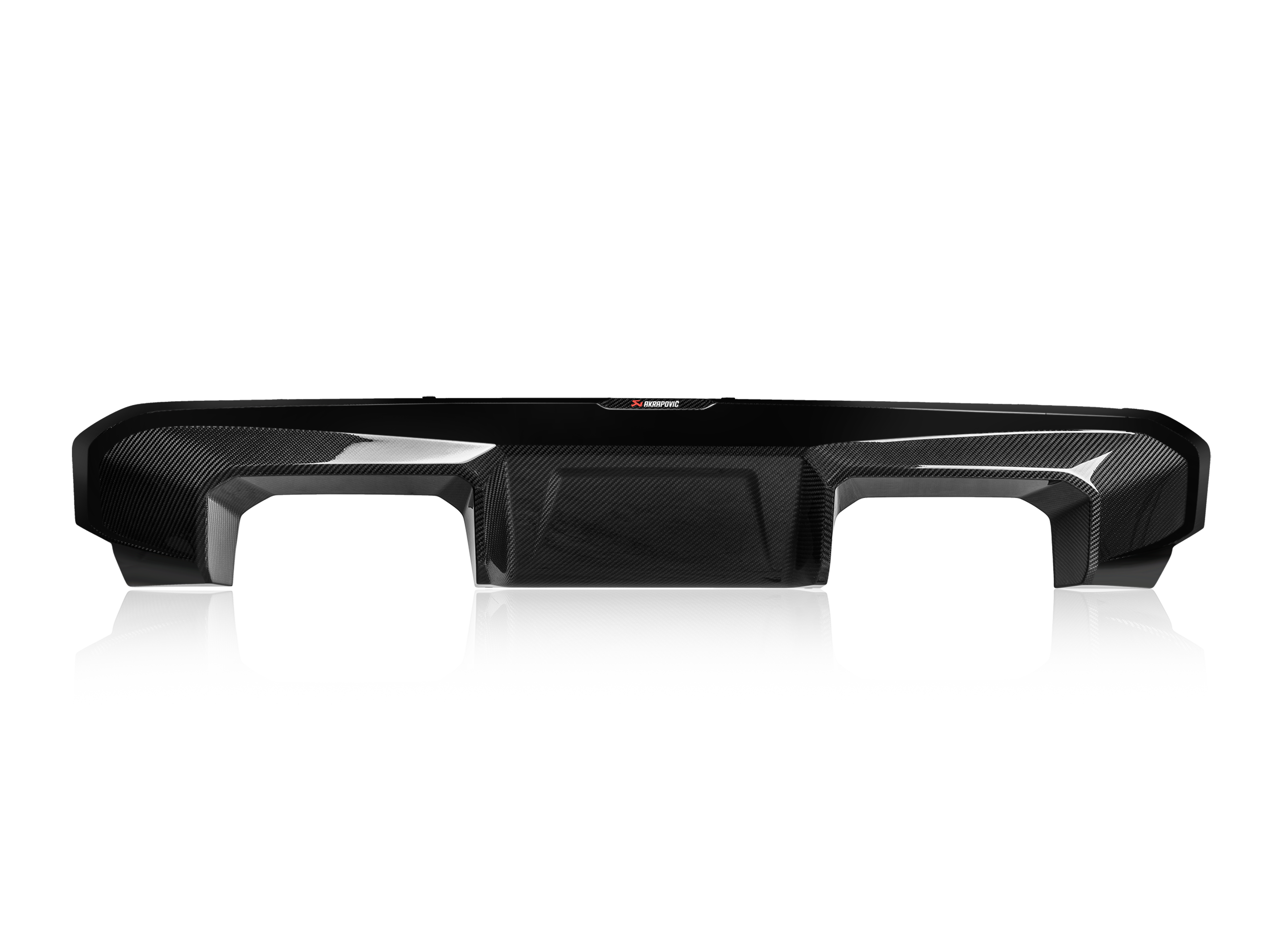 Rear Carbon Fibre Diffuser - High Gloss Black