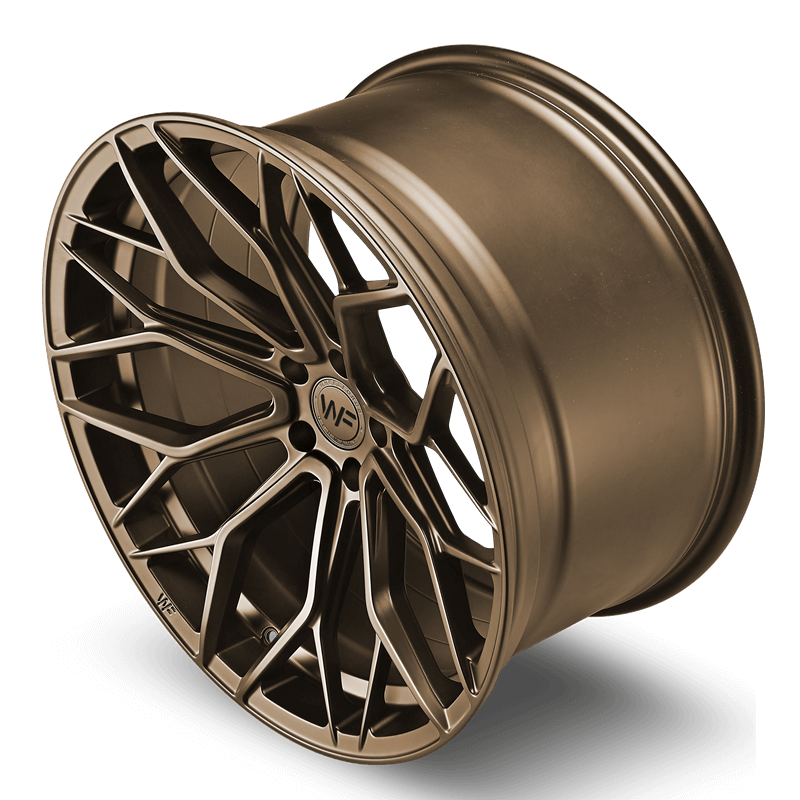 WF HE1-FF | FLOWFORGED + CNC SATIN BRONZE 5X112 10x21 ET22