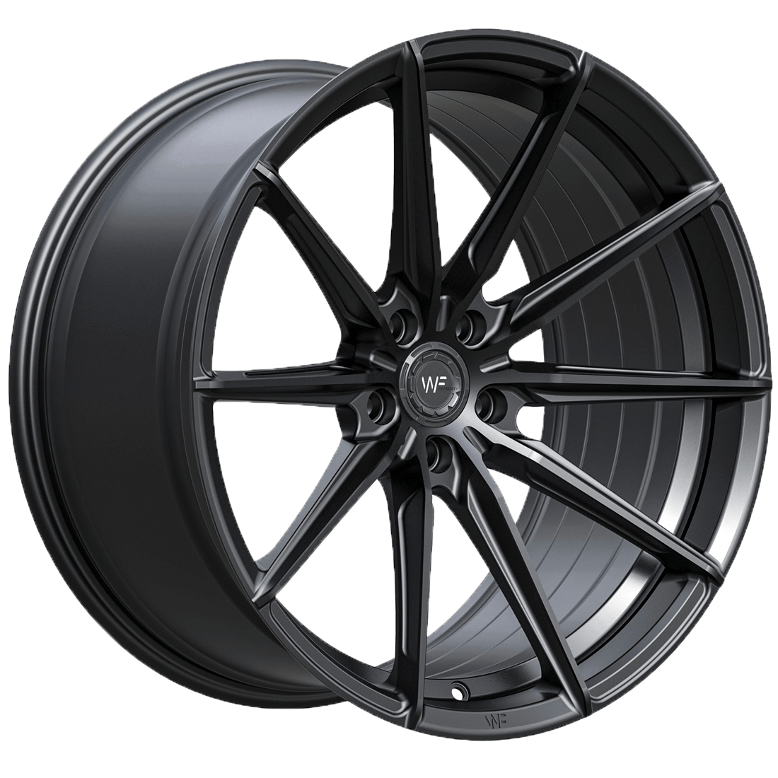 WF CF.3-FFR | FLOWFORGED + CNC DEEP BLACK 5X120 11x20 ET32