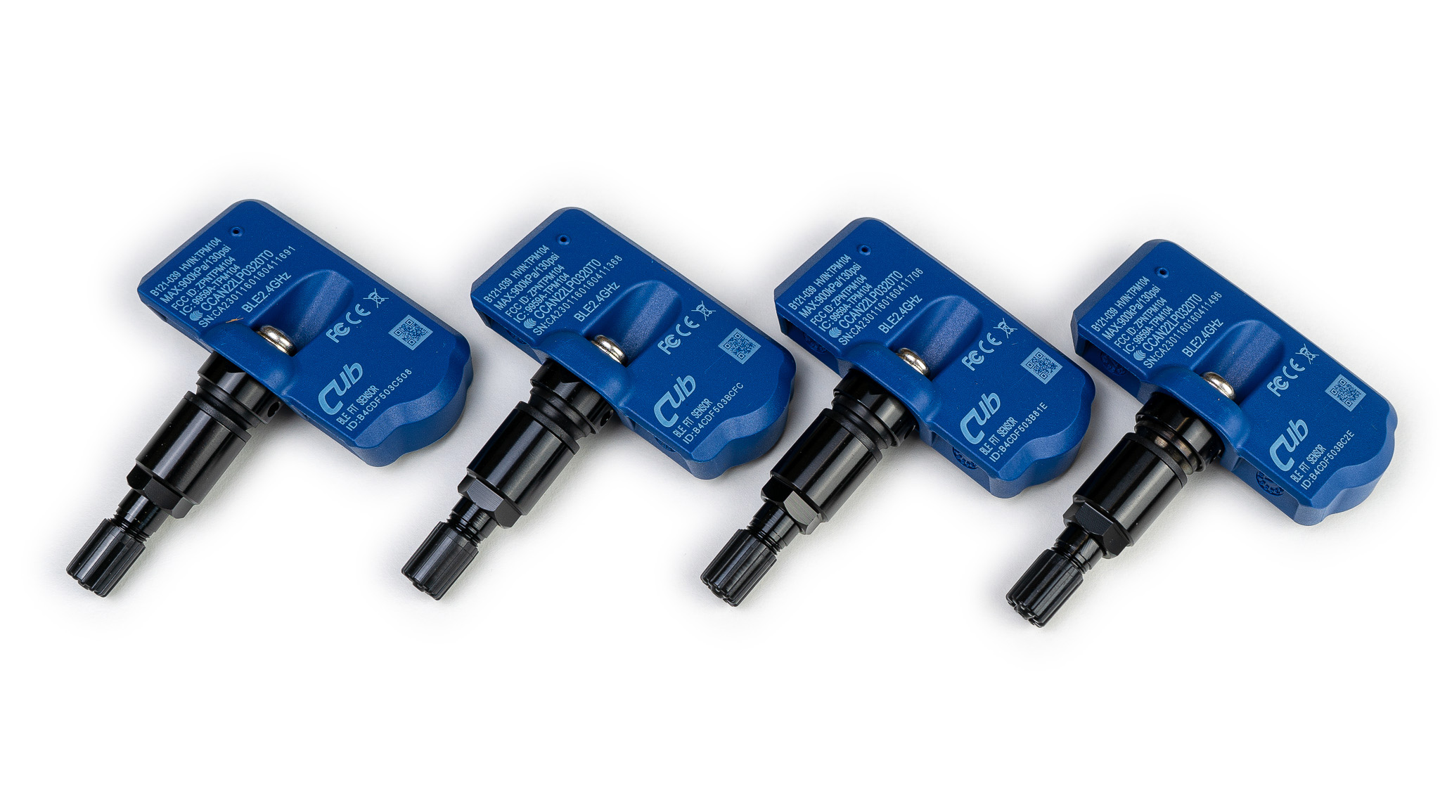 CUB BLE Reifendrucksensor Schwarz