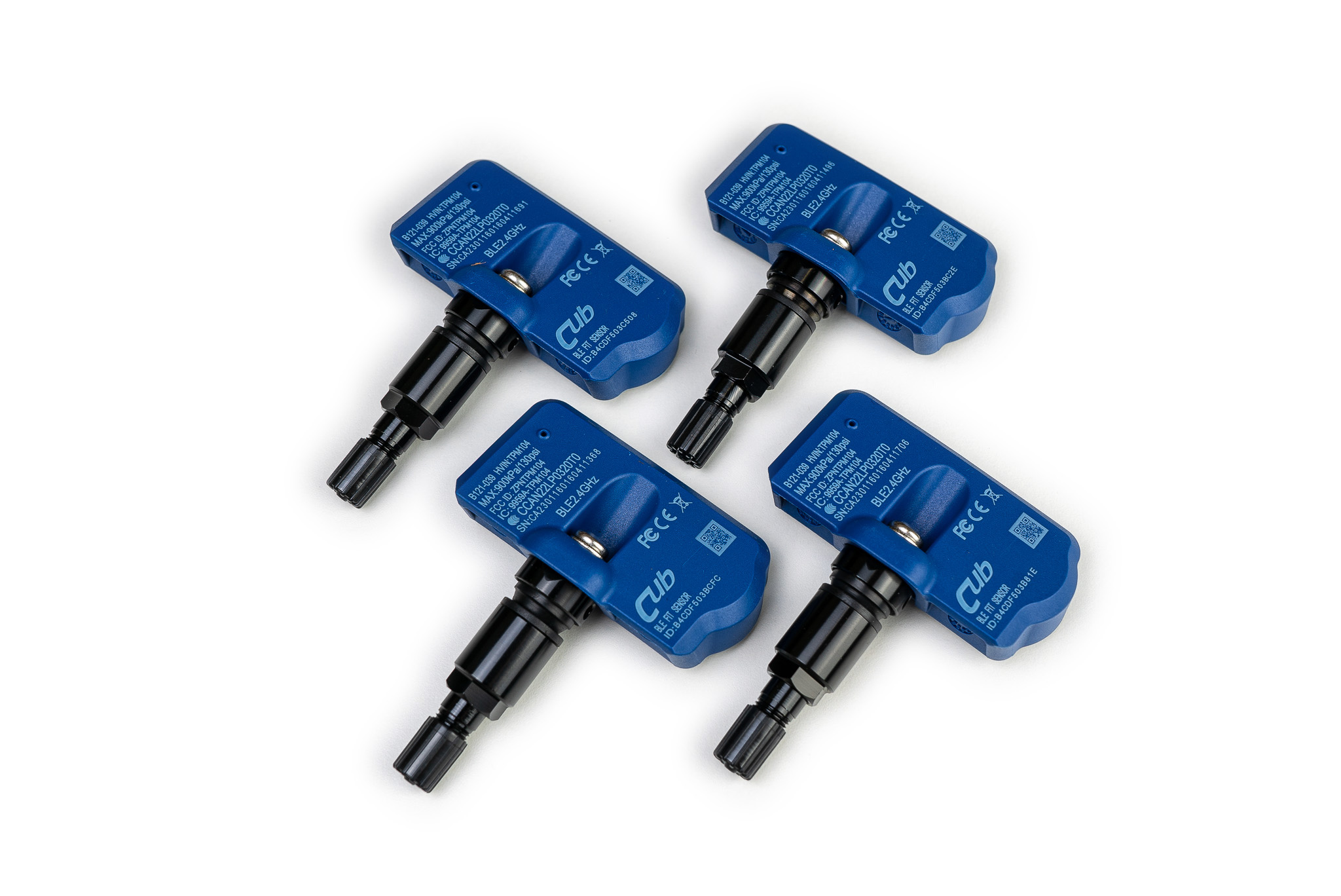 CUB BLE Reifendrucksensor Schwarz