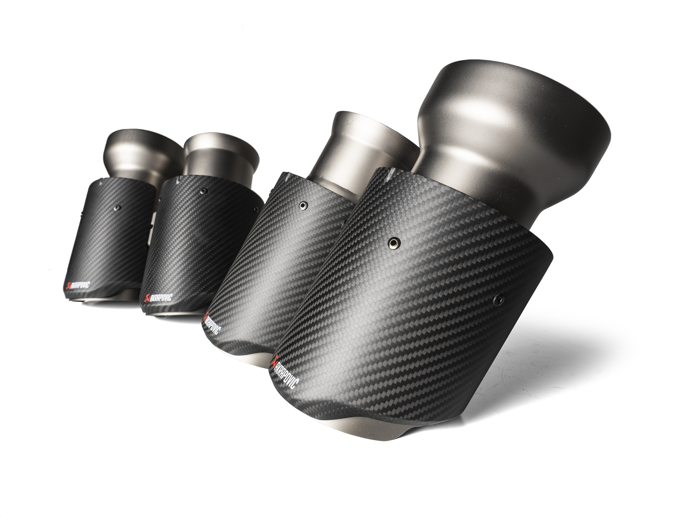 Tail Pipe Set (Carbon)