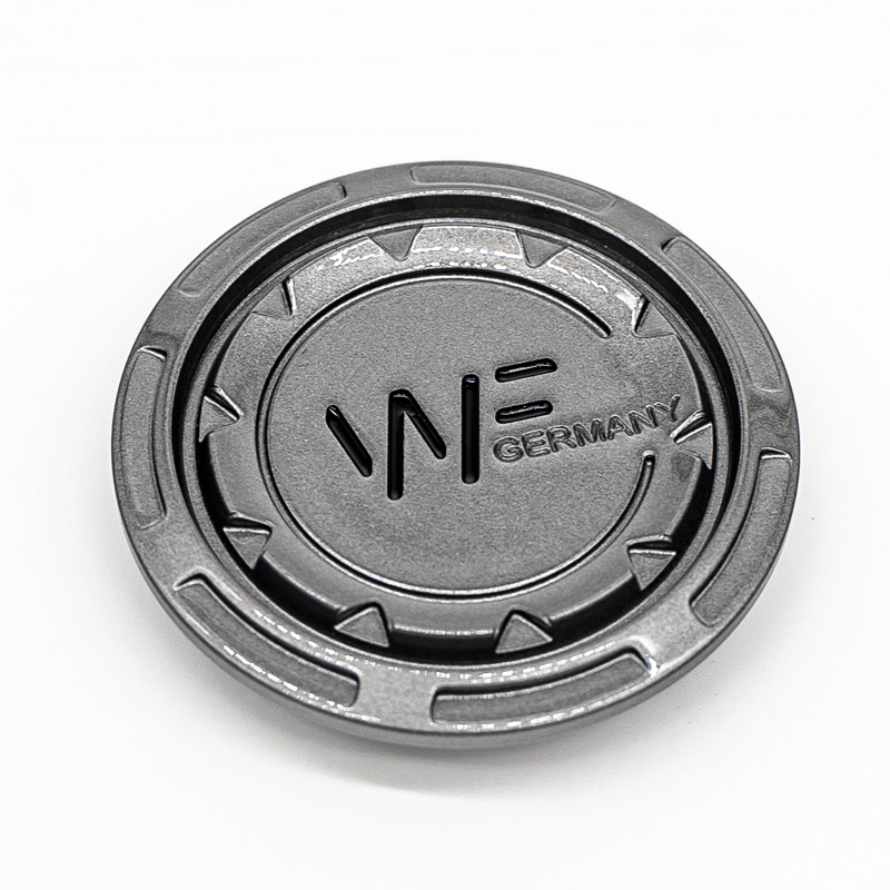 WHEELFORCE WHEELS WF.LUXURY FORGED CAPS -GLOSS STEEL-