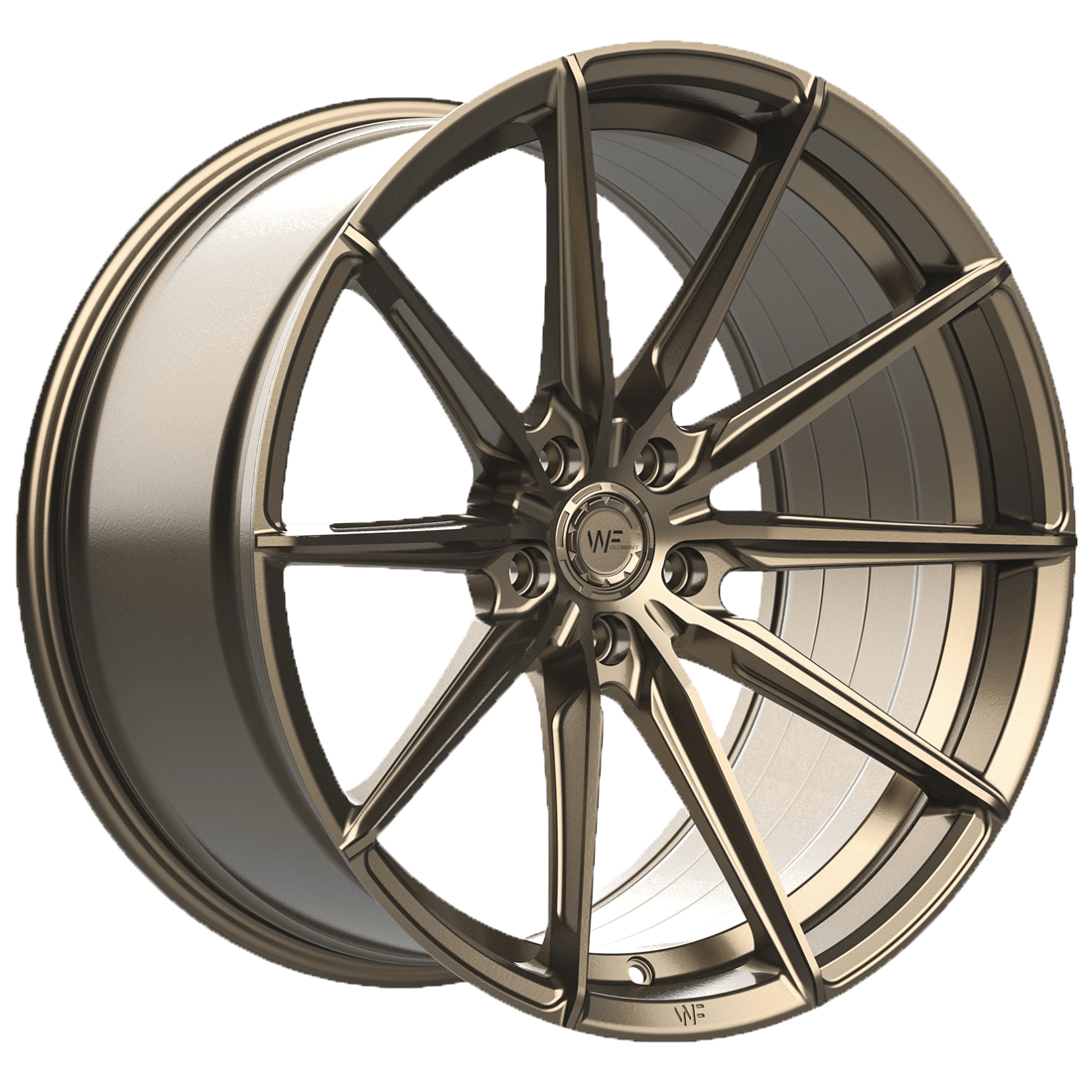 WF CF.3-FFR | FLOWFORGED + CNC SATIN BRONZE 5X112 9,5x20 ET18