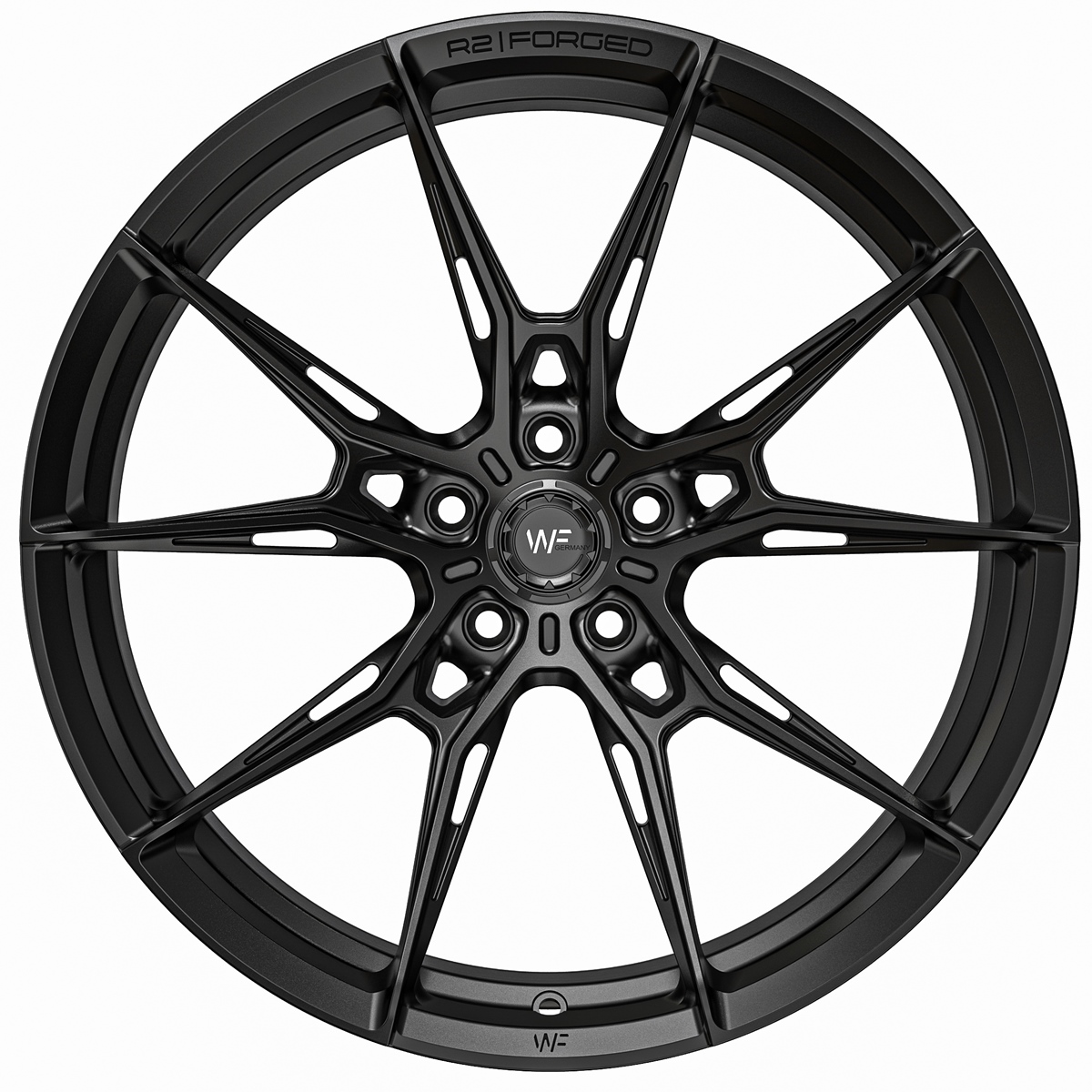 WF RACE.TWO | FORGED DEEP BLACK 5X112 10,5x20 ET12