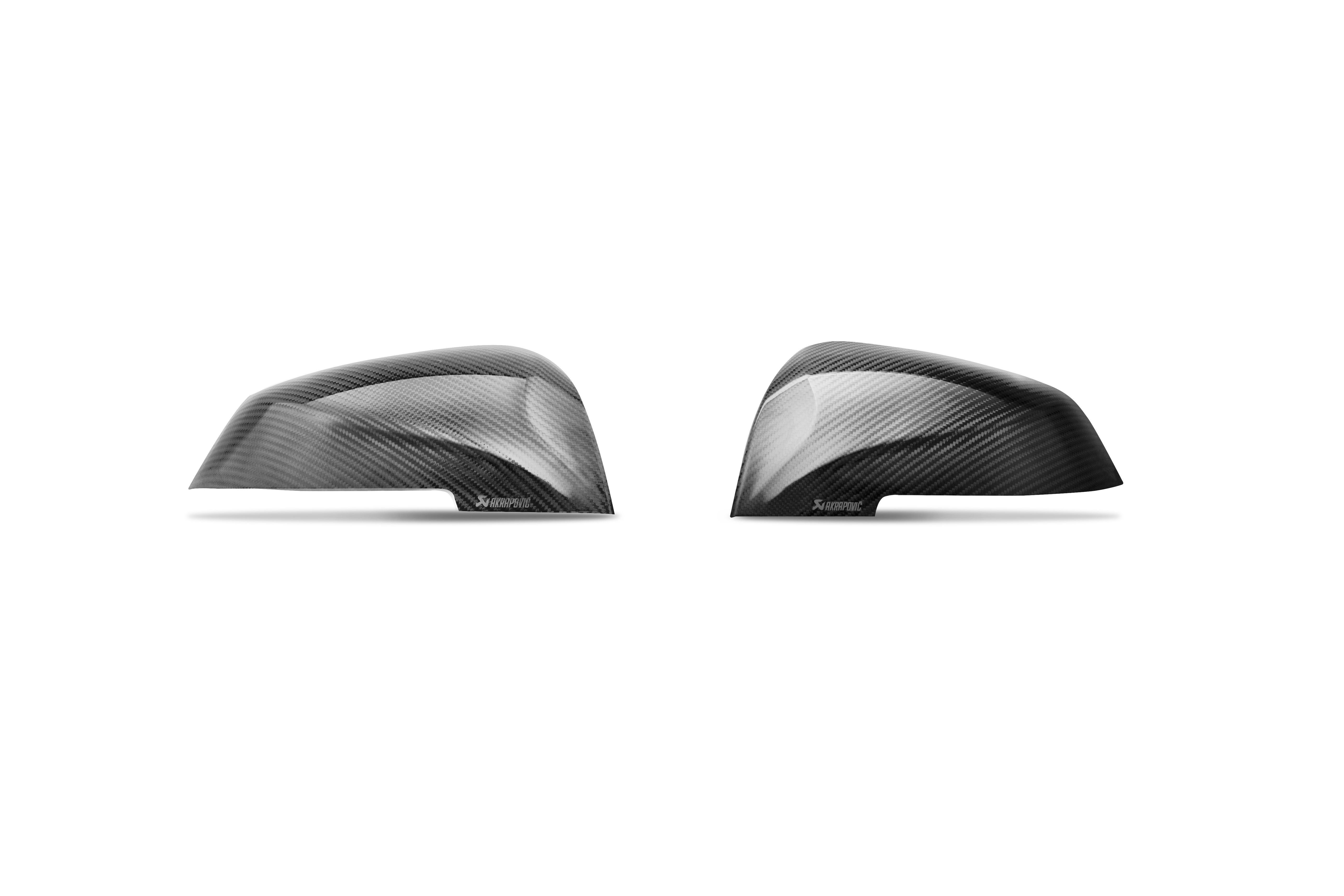 Carbon Fibre Mirror Cap Set - High Gloss