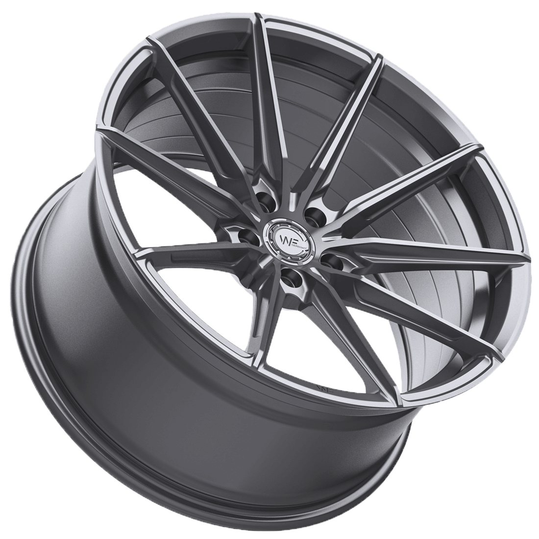 WF CF.3-FFR | FLOWFORGED + CNC GLOSS STEEL 5X120 9,5x20 ET16