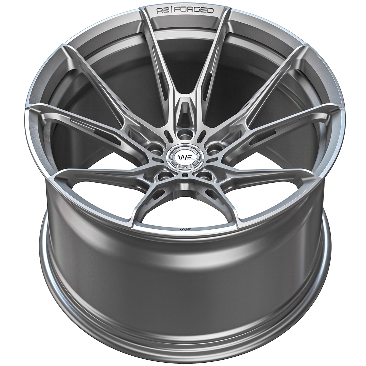 WF RACE.TWO | FORGED FROZEN SILVER 5X112 10,5x20 ET12 